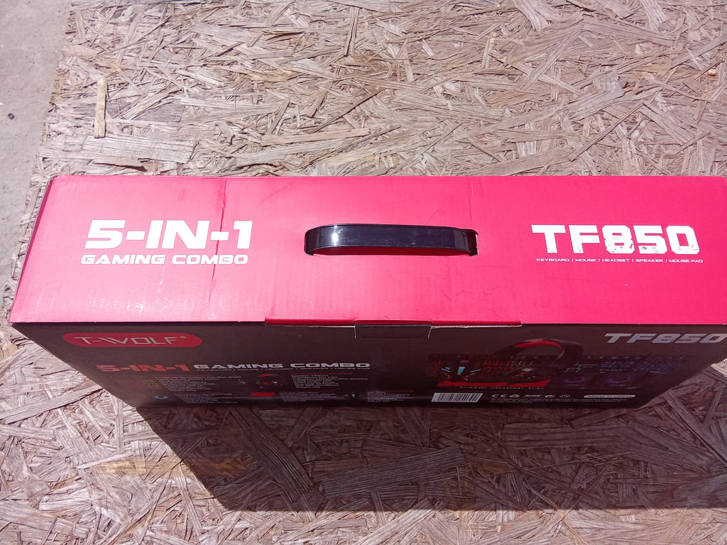 Combo 5 em 1 T-WOLF TF850: Alta Performance para Jogar e Trabalhar