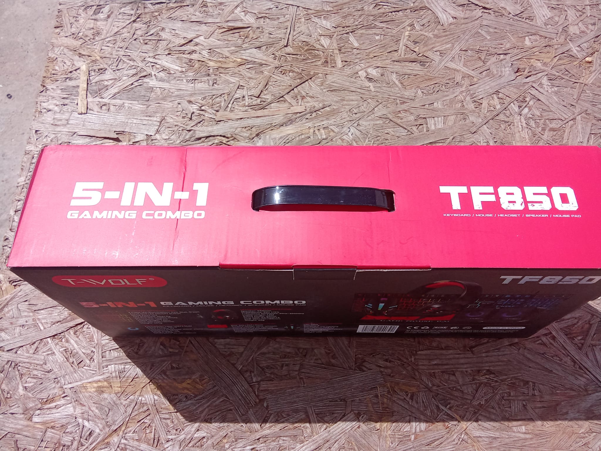 Combo 5 em 1 T-WOLF TF850: Alta Performance para Jogar e Trabalhar